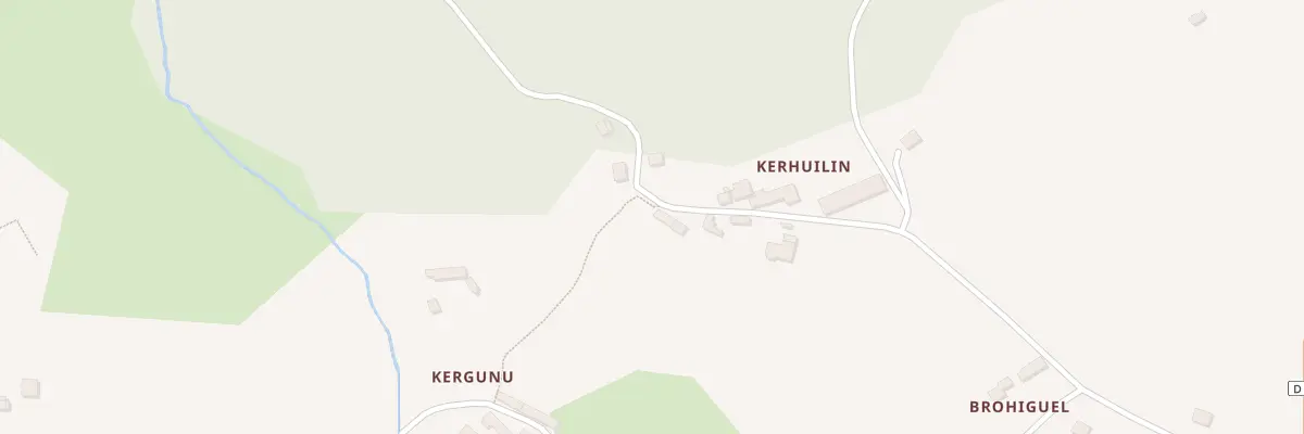 Plan du 5345 Kerhuilin à Bignan