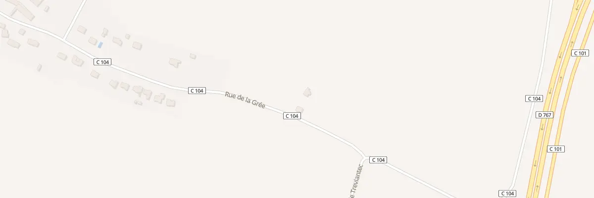 Plan du 8 Rue de la Grée à Saint-Avé