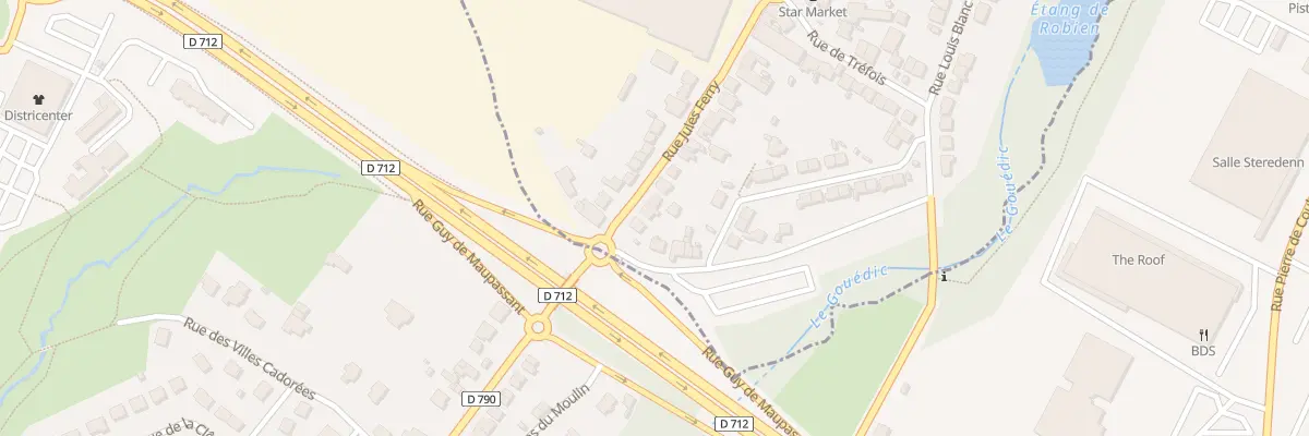 Plan du 151 Rue Jules Ferry à Saint-Brieuc