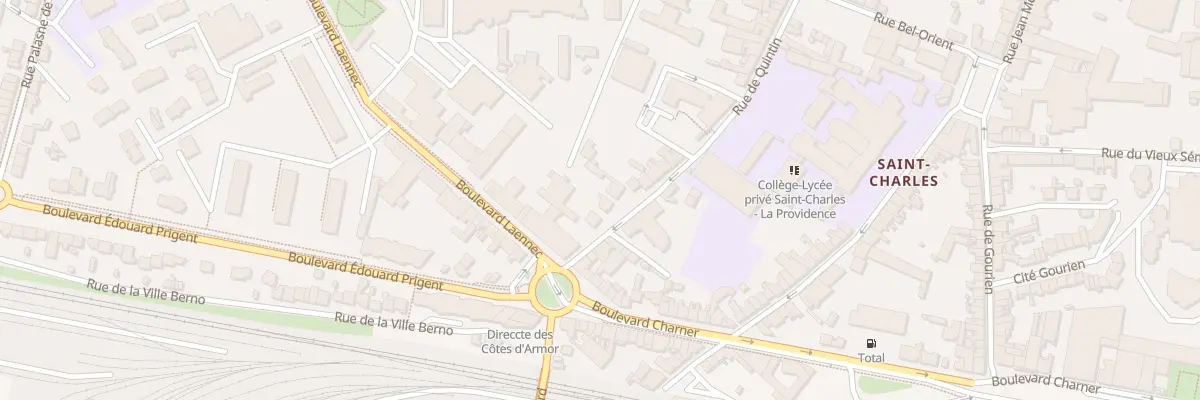 Plan du 100B Rue de Quintin à Saint-Brieuc