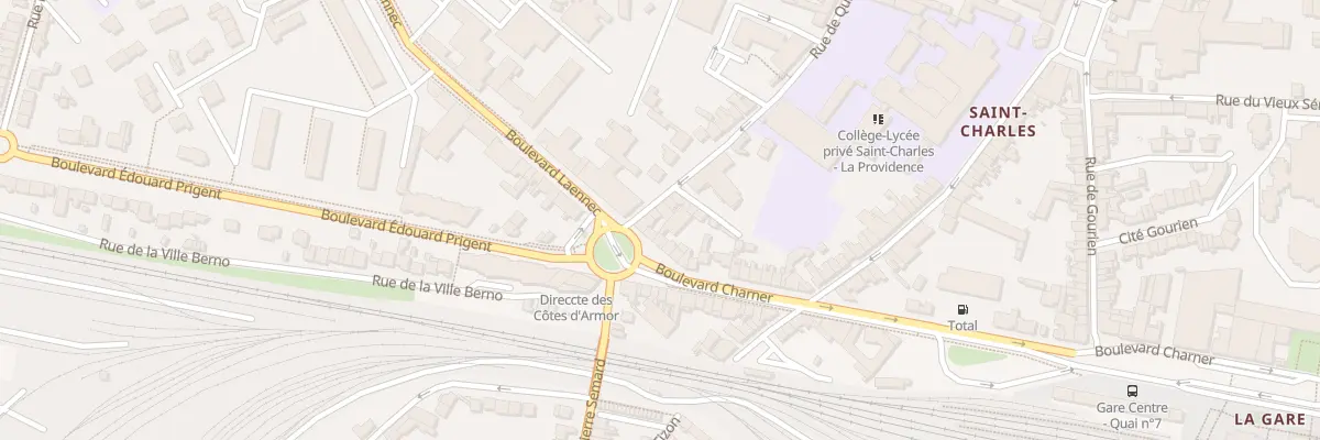 Plan du 61 Rue de Quintin à Saint-Brieuc