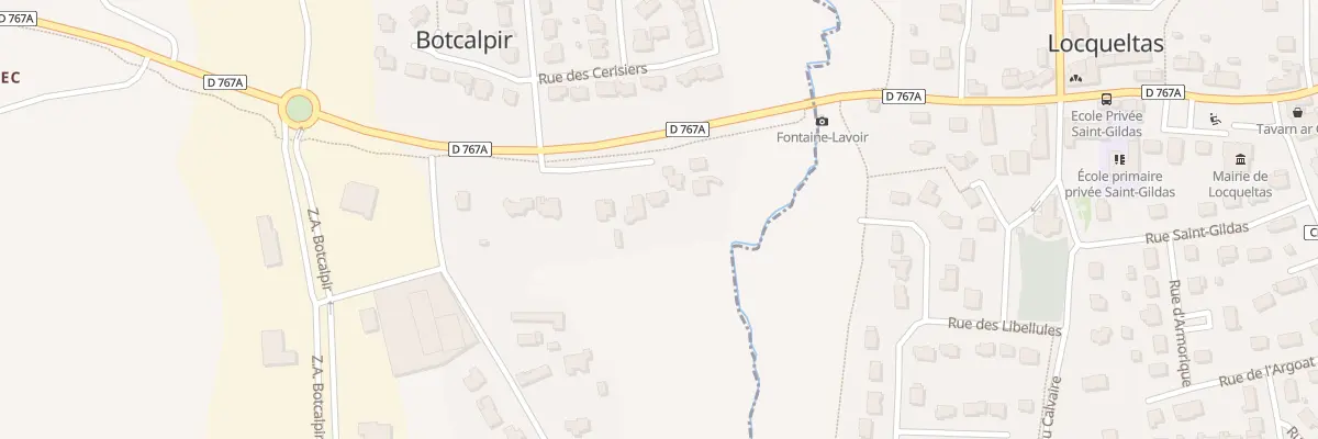 Plan du 5 Clos de Botcalpir à Locmaria-Grand-Champ
