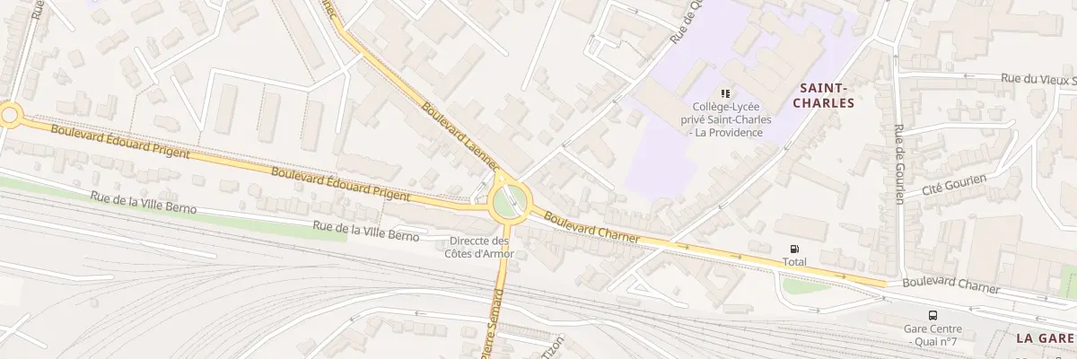 Plan du 76 Bd Charner à Saint-Brieuc