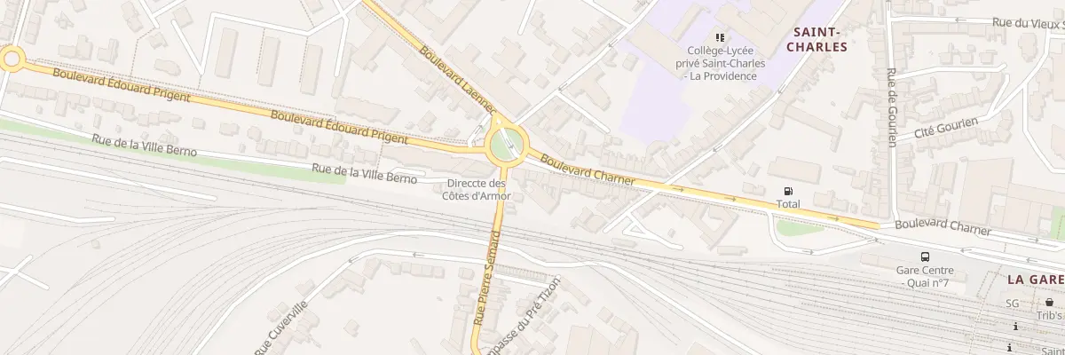 Plan du 39B Bd Charner à Saint-Brieuc