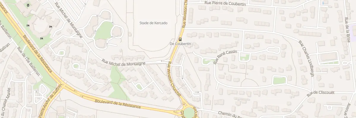 Plan du 3 All des Tamaris à Vannes