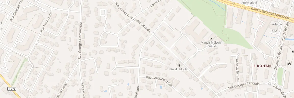 Plan du 3 Rue du Garigliano à Vannes