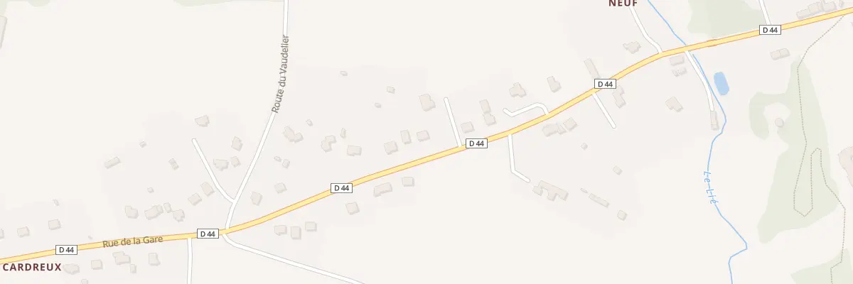 Plan du 84 Rue de la Gare à Plœuc-L’Hermitage