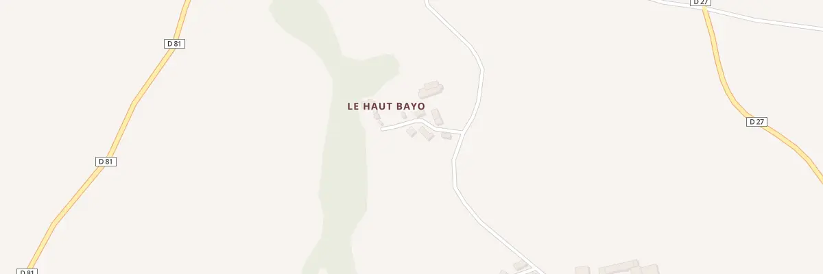 Plan du 12 Haut Bayo à Plœuc-L’Hermitage