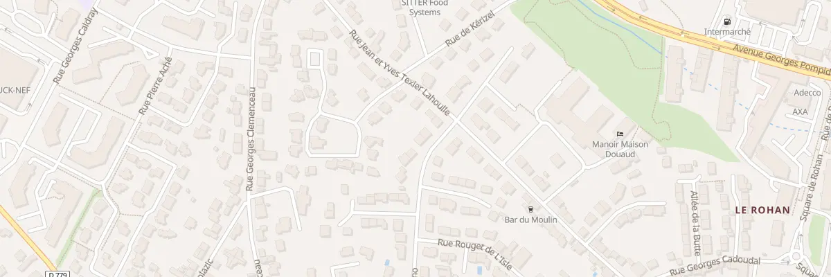 Plan du 4 Rue du Garigliano à Vannes
