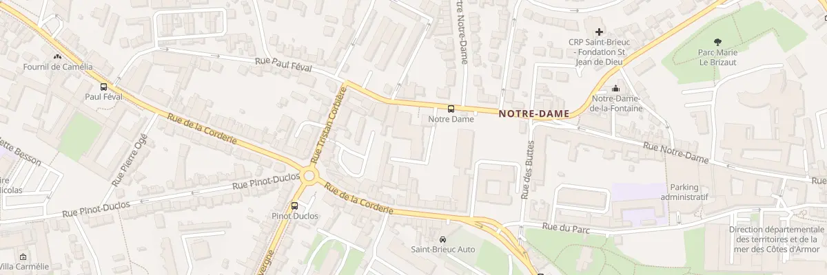 Plan du 53 Rue Notre-Dame à Saint-Brieuc