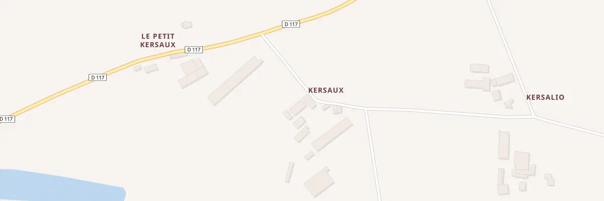 Plan du 10 Kersaux à Moréac