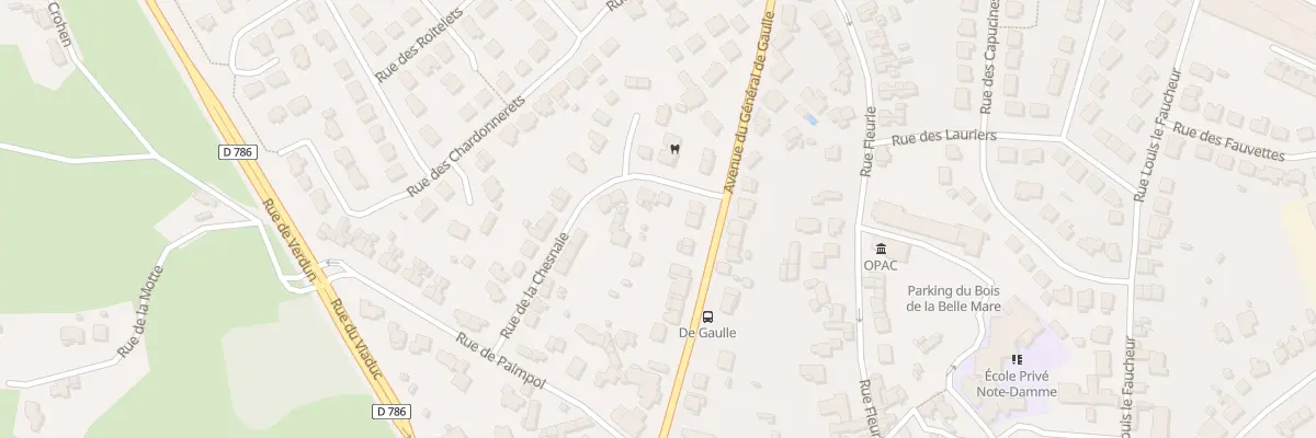 Plan du 1 Rue de la Chesnaie à Plérin