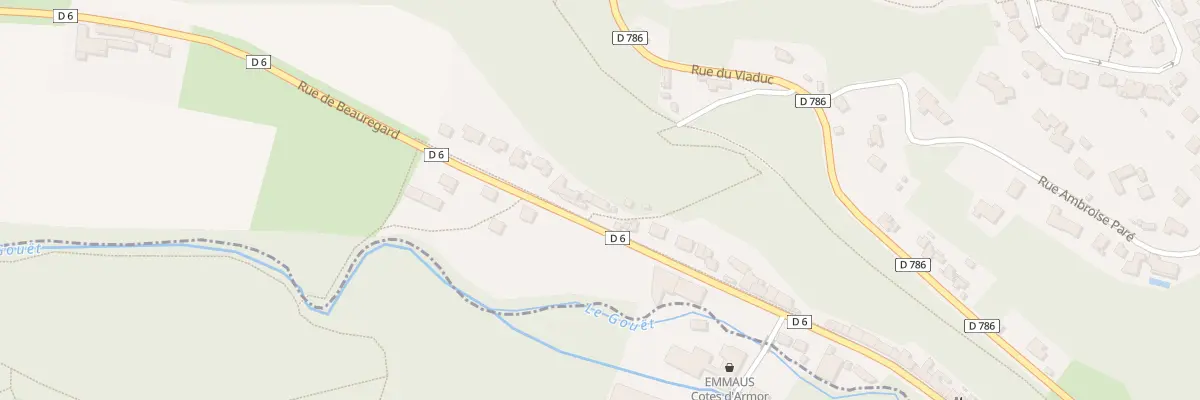 Plan du 68 Rue de Beauregard à Plérin