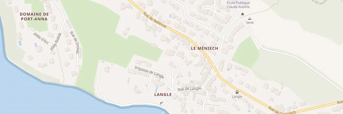 Plan du 31T Rue de Bellevue à Séné