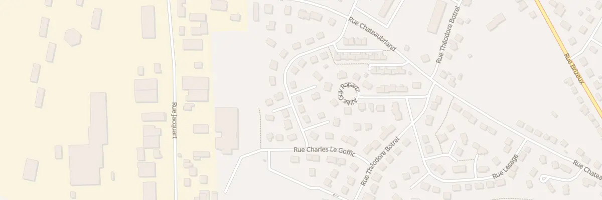 Plan du 28 Rue Charles Le Goffic à Loudéac