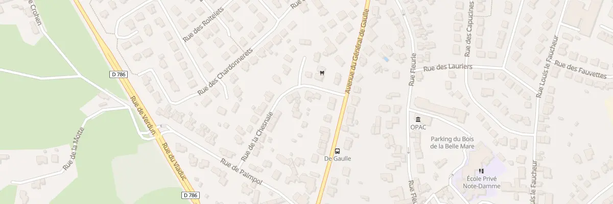 Plan du 3 Rue de la Chesnaie à Plérin