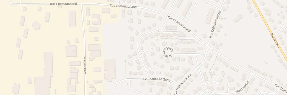 Plan du 34 Rue Charles Le Goffic à Loudéac