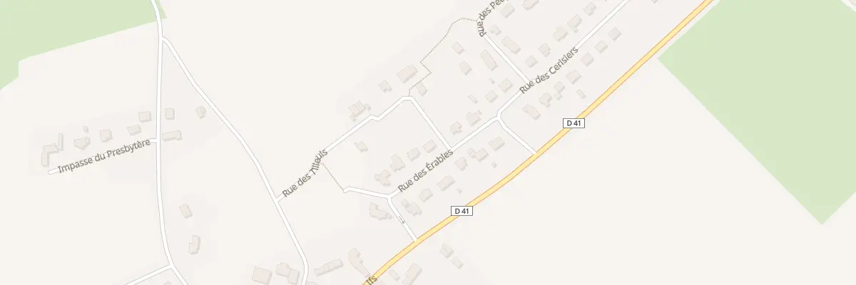 Plan du 9 Rue des Erables à Saint-Maudan