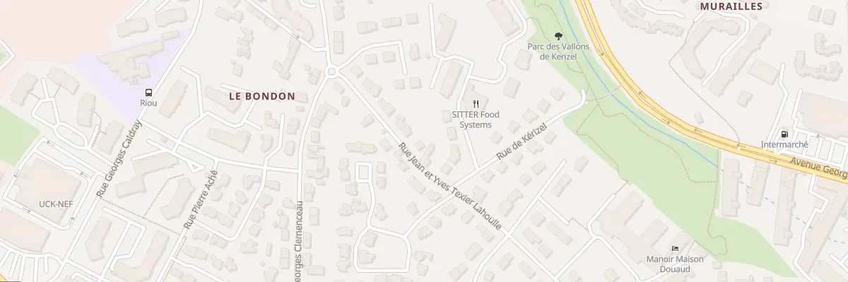 Plan du 106 Rue 2 Freres T Lahoulle à Vannes