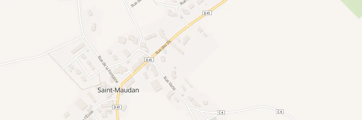 Plan du 7 Rue Principale à Saint-Maudan