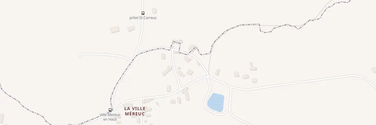 Plan du 6066 La Ville Méreuc à Saint-Carreuc
