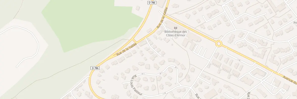 Plan du 2 Rue Edward Jenner à Plérin