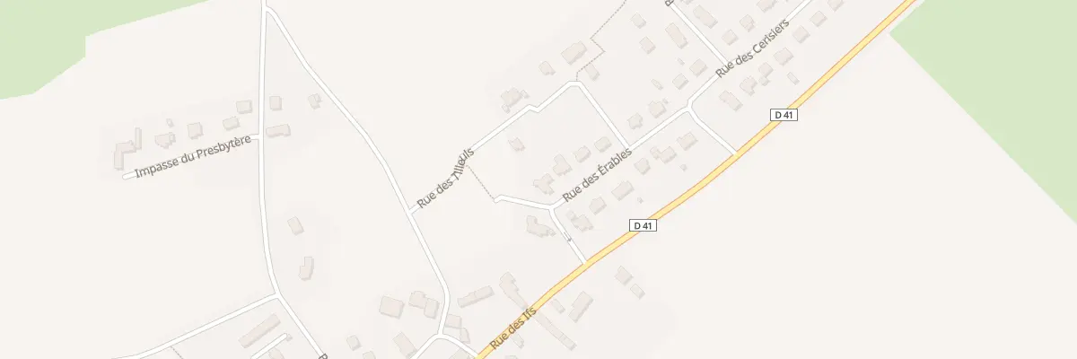 Plan du 3 Rue des Erables à Saint-Maudan
