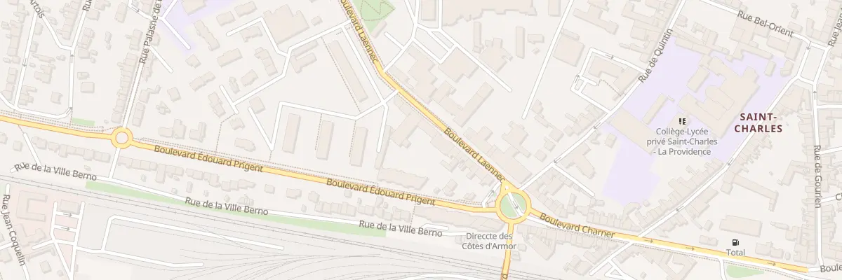 Plan du 17 Bd Laennec à Saint-Brieuc