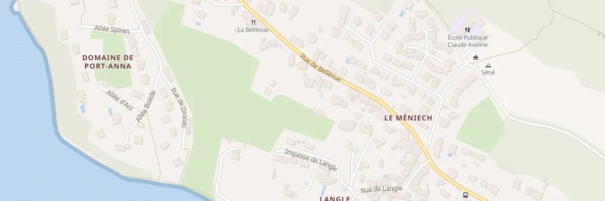 Plan du 43 Rue de Bellevue à Séné
