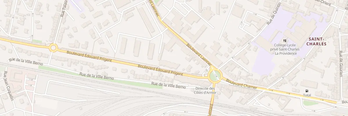 Plan du 15 Bd Laennec à Saint-Brieuc