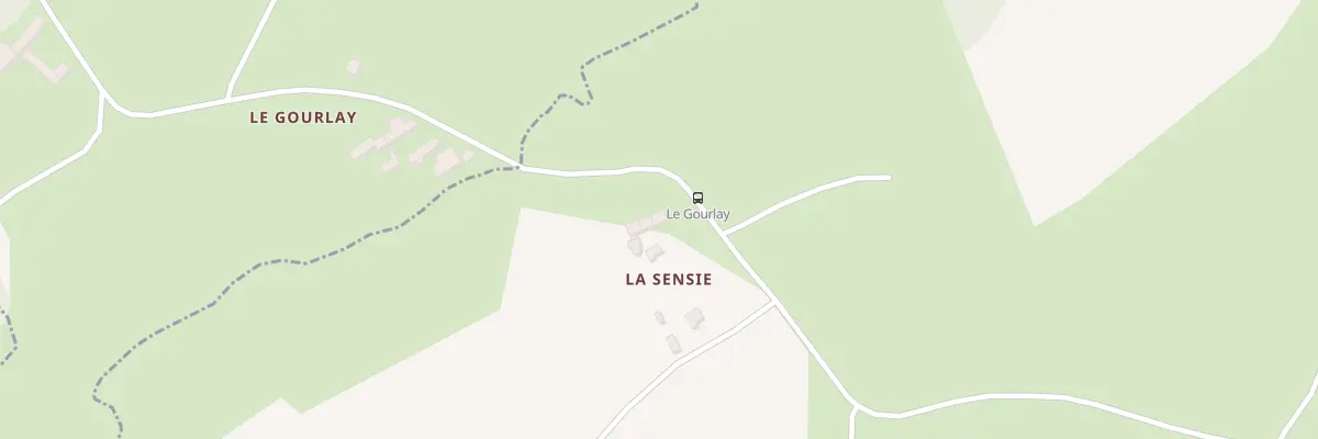 Plan du 5340 La Sensie à Saint-Carreuc