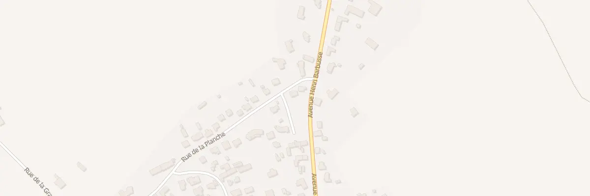Plan du 1 Rue de la Planche à Plérin