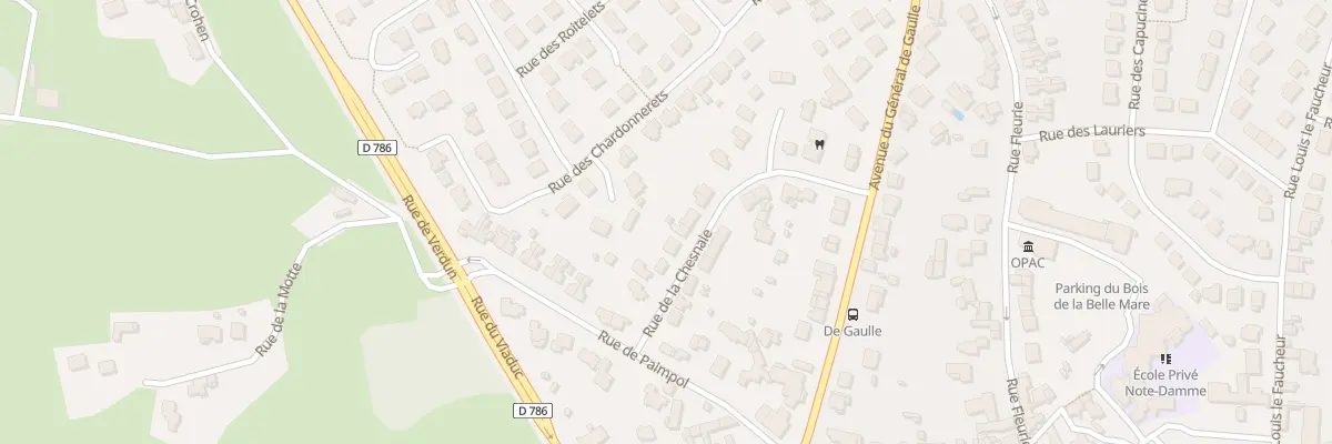 Plan du 20 Rue de la Chesnaie à Plérin