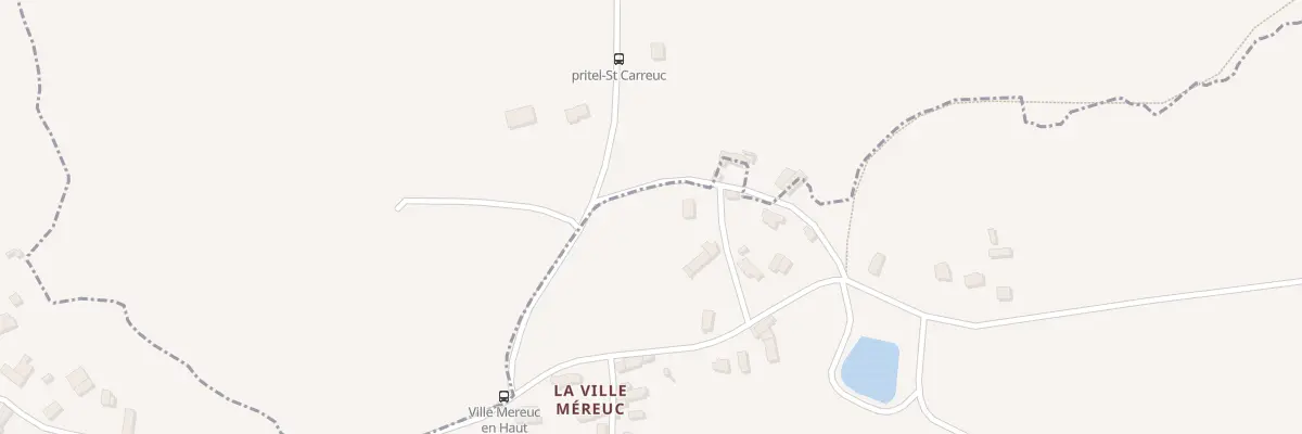 Plan du 5489 La Ville Méreuc à Saint-Carreuc