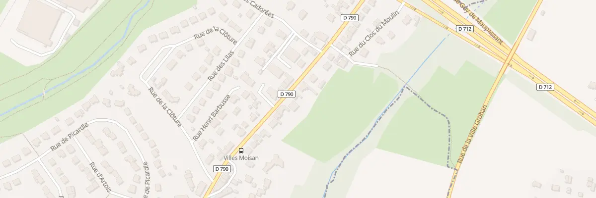 Plan du 48 Rue des Villes Moisan à Ploufragan