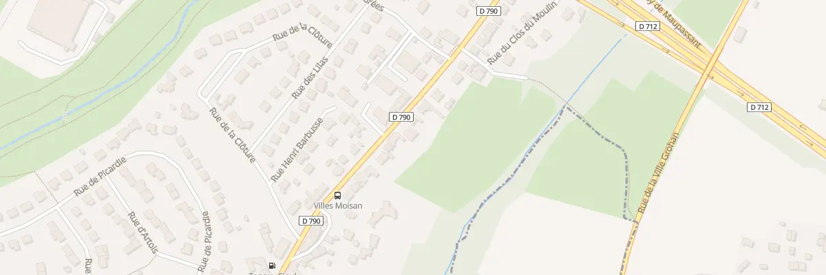 Plan du 46 Rue des Villes Moisan à Ploufragan
