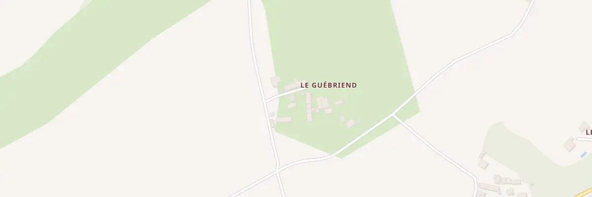 Plan du 12 Le Guébriend à Plœuc-L’Hermitage