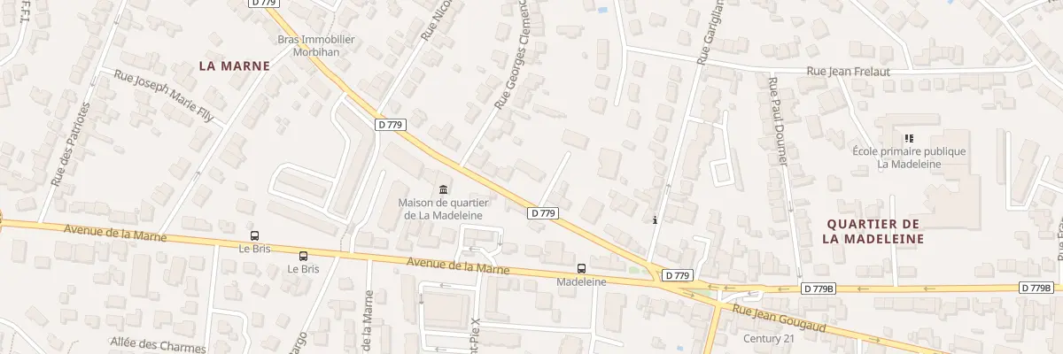 Plan du 18T Rue de Ste Anne à Vannes