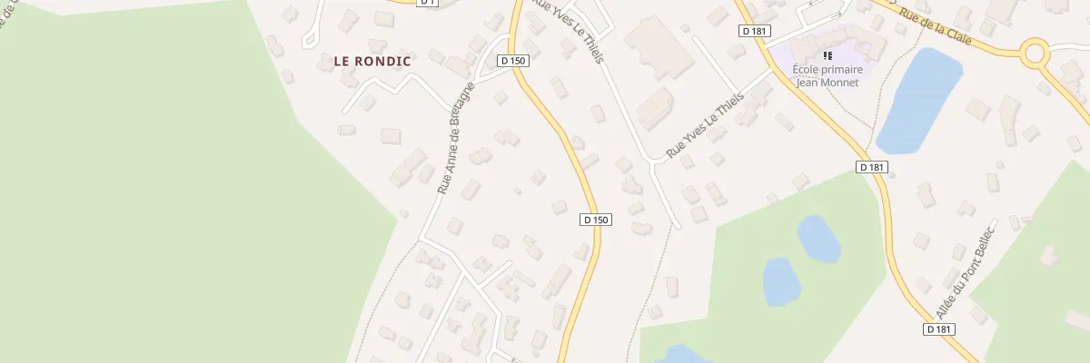 Plan du 30 Rue Perrine Samson à Bignan