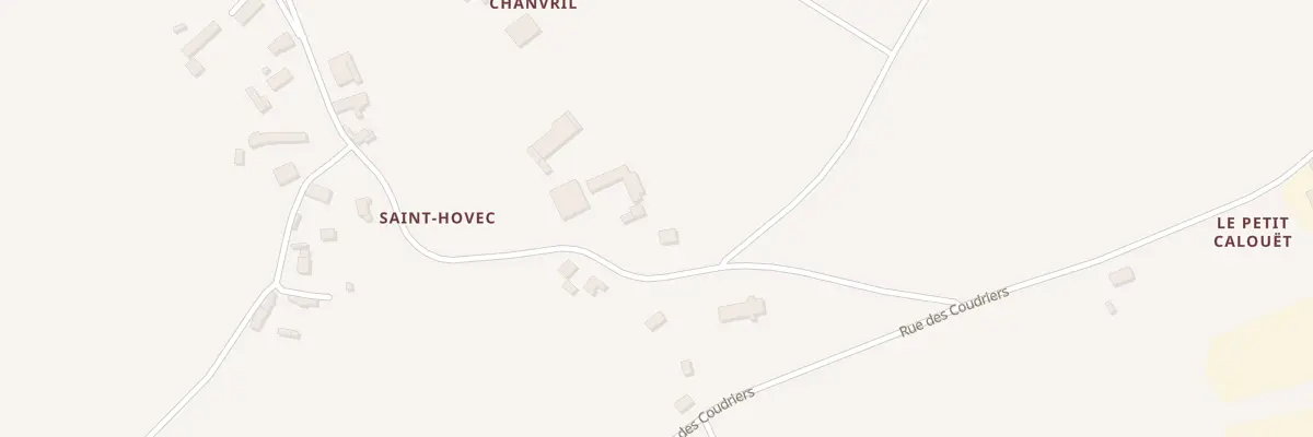 Plan du 9026 Saint Hovec à Loudéac
