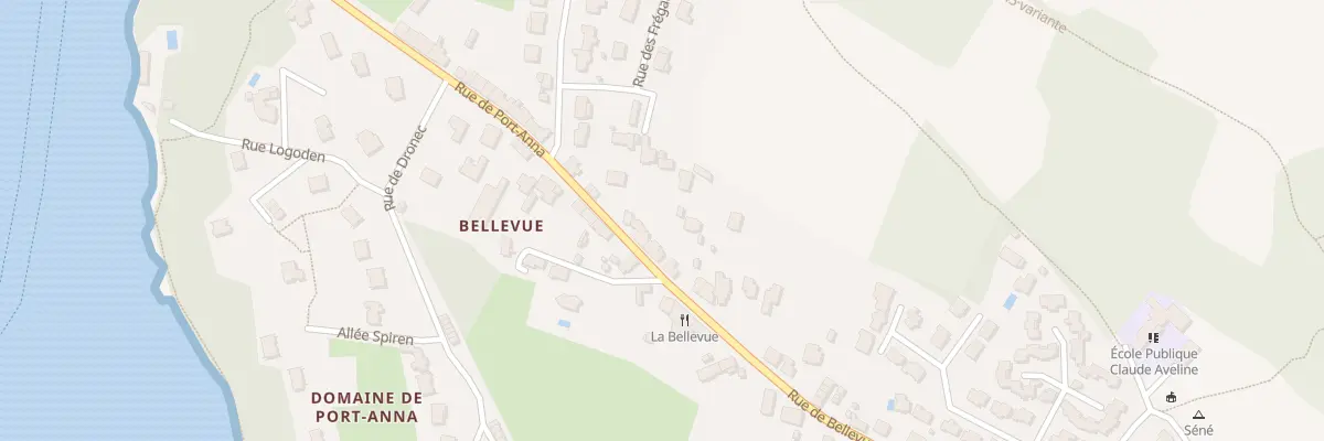 Plan du 48 Rue de Bellevue à Séné