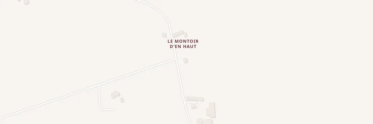 Plan du 8 Le Montoir d’En Haut à Trévé