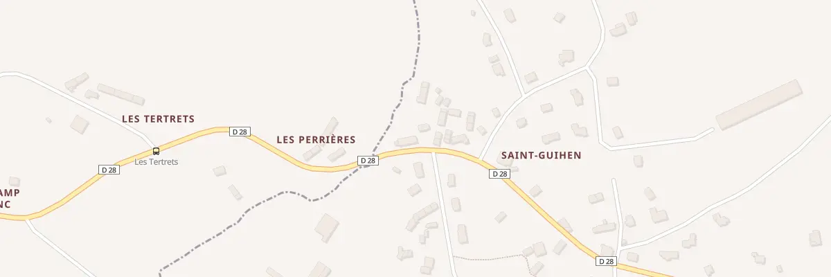Plan du 60 Saint-Guihen à Saint-Carreuc