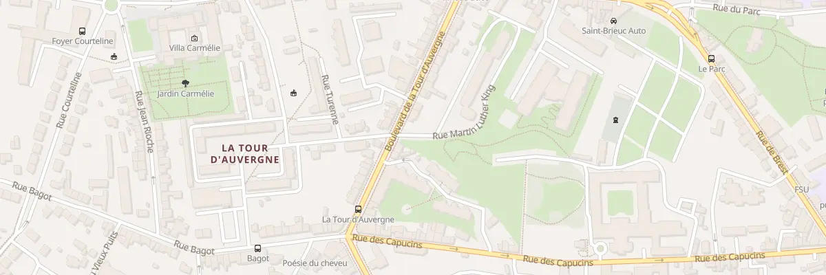 Plan du 3A Rue Martin Luther King à Saint-Brieuc