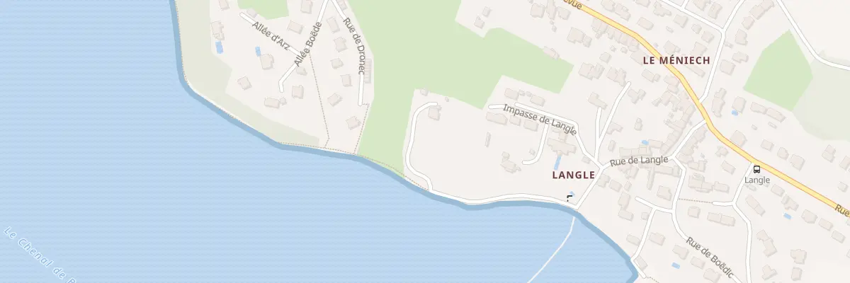 Plan du 6009 Langle à Séné