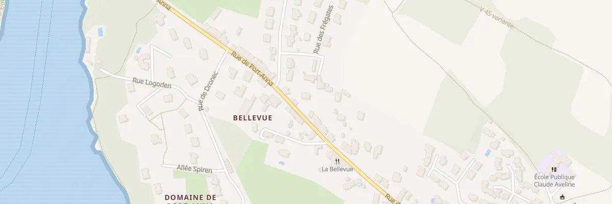 Plan du 54 Rue de Bellevue à Séné