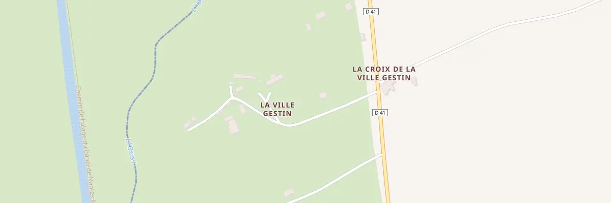 Plan du 10 La Ville Getin à Saint-Maudan