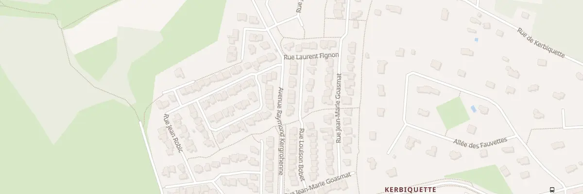 Plan du 29 Rue Louison Bobet à Vannes