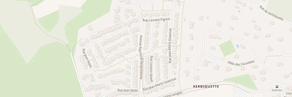 Plan du 23 Rue Louison Bobet à Vannes