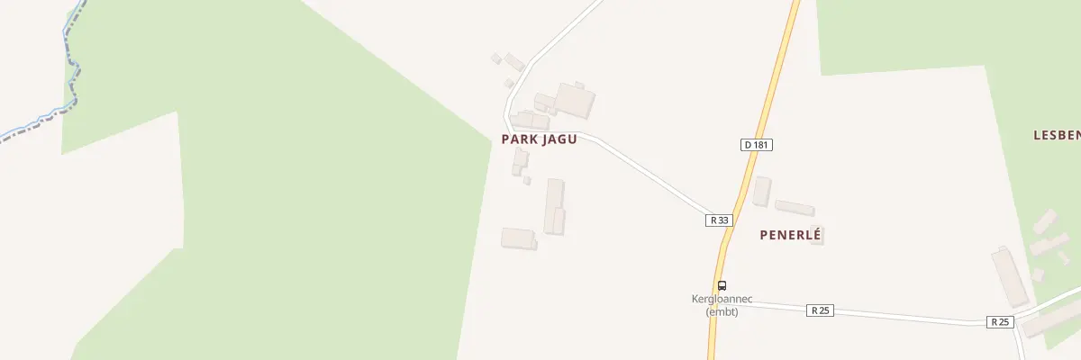 Plan du 5185 Parc Jagu à Locqueltas